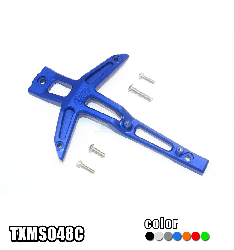 ALUMINUM FRONT CHASSIS BRACE TXMS048C FOR 1/10 TRAXXAS MAXX 4WD MONSTER TRUCK 89076-4